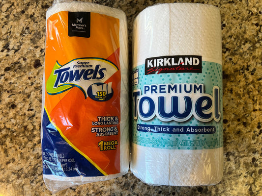 Kirkland premium paper towel pack of 3